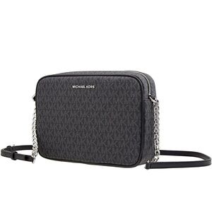 Michael Kors Jet Set Large East West Black Crossbody Bag BNWT